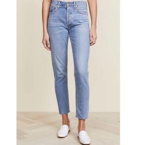 Agolde high rise in a size 24